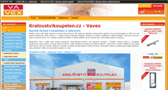 Desktop Screenshot of kralovstvikoupelen.cz